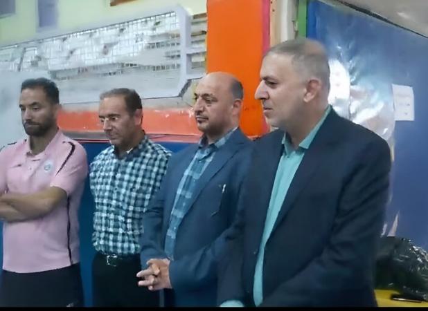 بازدید سرهنگ کریمی از روند آماده‌سازی تیم والیبال مقاومت شهرداری تبریز