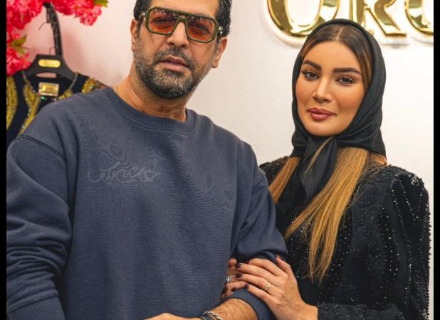 تازه عروس و داماد سینمای ایران در یک قاب عاشقانه