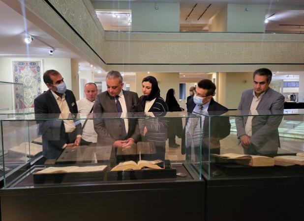 بازدید وزیر فرهنگ لبنان از موزه ملی ایران