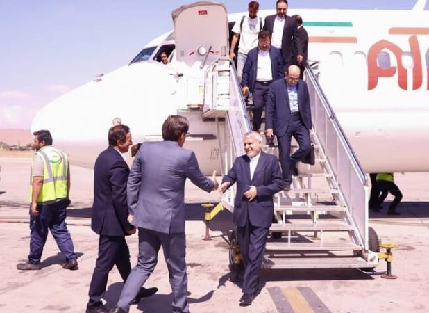 وزیر میراث فرهنگی وارد آذربایجان شرقی شد