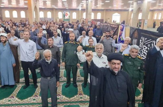 تجمع «جمعه خشم و نصر» در گناوه