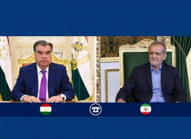 تحکیم مناسبات راهبردی و عزم ایران و تاجیکستان برای توسعه همکاری‌ها