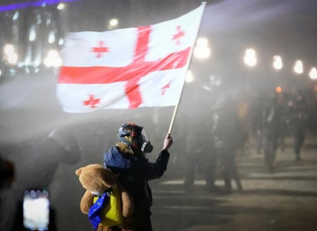 شکست پروژه انقلاب در گرجستان؛ اپوزیسیون غرب‌گرا به پایان خط رسید