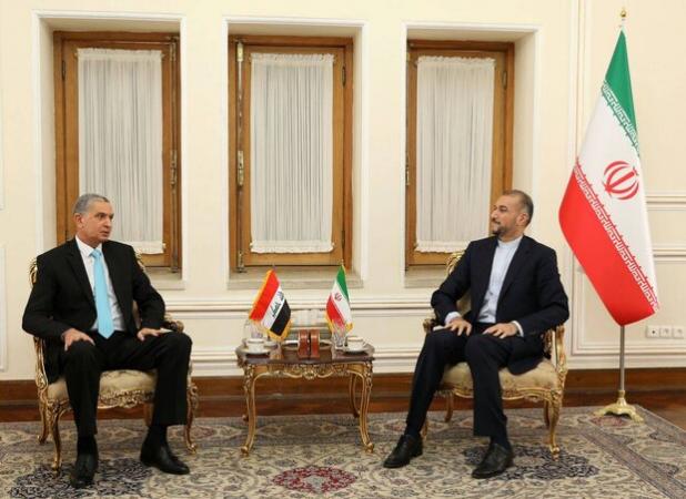 وزیر کشور عراق با امیرعبداللهیان دیدار و گفتگو کرد