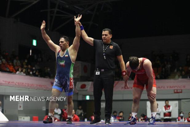 ابوذر ربیع زاده هم در کشتی فرنگی فینالیست شد 