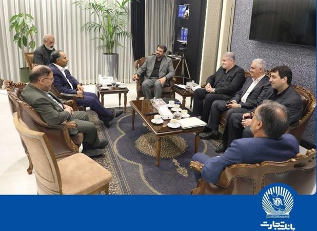 مدیر عامل بانک تجارت میزبان استاندار همدان و نماینده تویسرکان