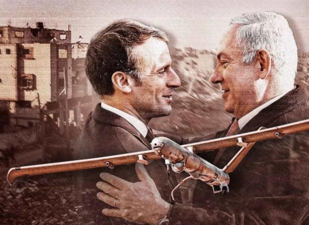 دیسکلوز: تسلیحات فرانسوی برای کشتار فلسطینیان در راه اسرائیل است