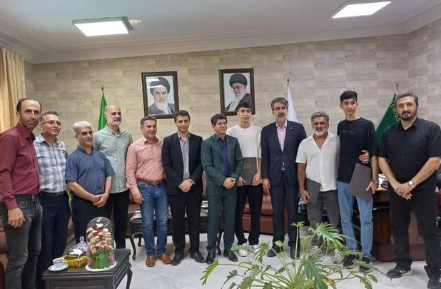 افتخارآفرینان تکواندو در مازندران تقدیر شدند