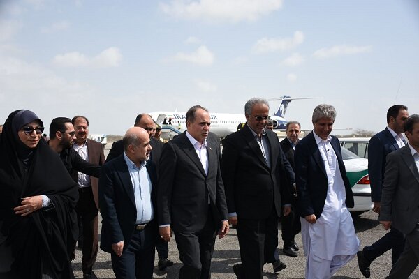وزیر جهاد کشاورزی وارد سیستان و بلوچستان شد