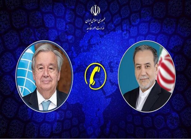 گفتگوی تلفنی عراقچی با دبیرکل سازمان ملل