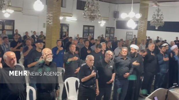 مراسم عزاداری دهه پایانی ماه صفر در آستارا