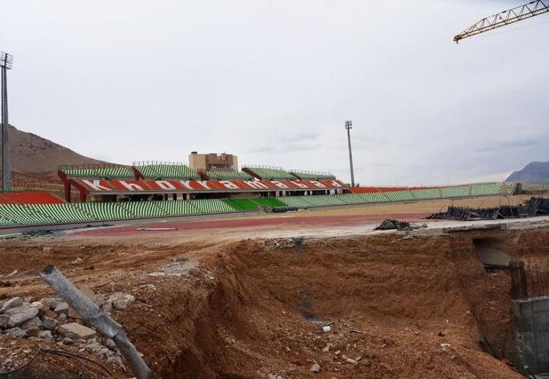 پیشرفت مطلوب ساخت ورزشگاه لُر آرنا / تامین زیرساخت‌های ضروری به موازات پیشرفت پروژه