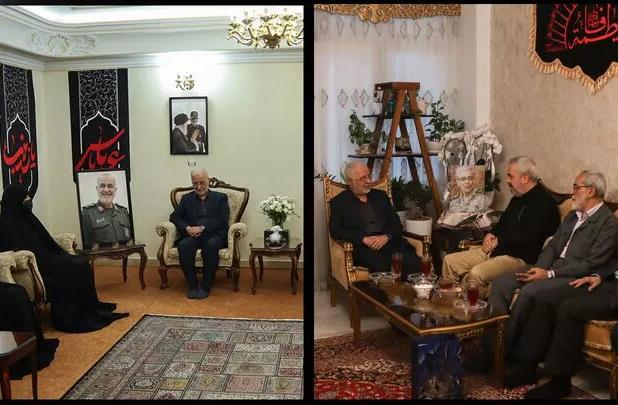 تجلیل وزیر کشور از شهیدان سلامی و باقری در دیدار با خانواده‌های ایشان