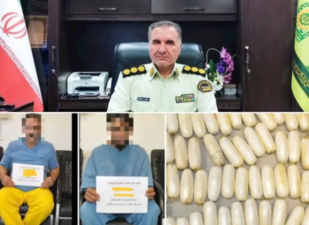 شناسایی و دستگیری حاملان مواد مخدر به روش بلع و انباری در فرودگاه مشهد