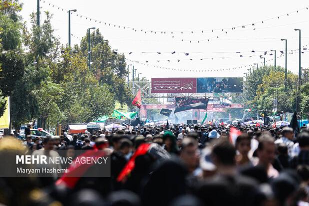 اقدامات پلیس تهران در راهپیمایی جاماندگان اربعین حسینی