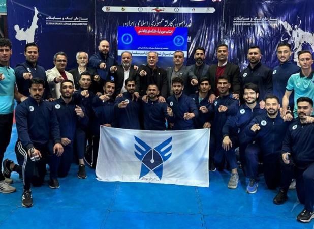با محرومیت صوفواوغلو؛ دانشگاه آزاد قهرمان سوپر لیگ کاراته شد