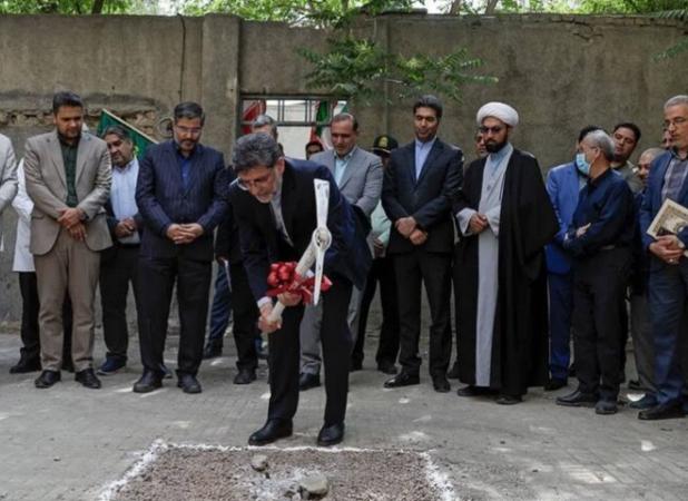پروژه المهدی ویژه جذامیان در بیمارستان هاشمی‌نژاد مشهد کلنگ زنی شد