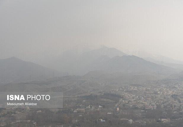 تداوم آلودگی هوا در البرز