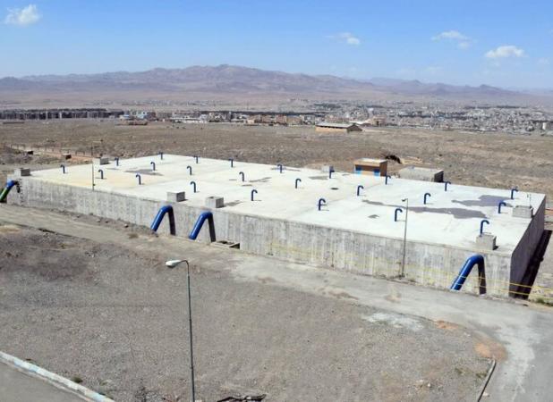 مخزن آب ۱۵ هزارمترمکعبی شهید موسوی شهر یزد به بهره‌برداری رسید