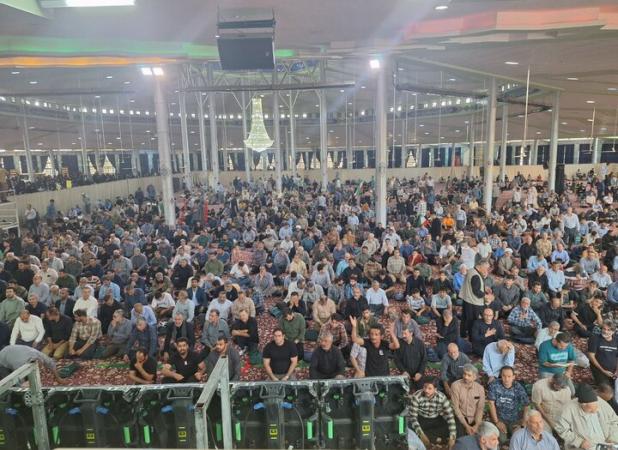محکومیت جنایات رژیم صهیونیستی در جمعه خشم شهرستان اراک