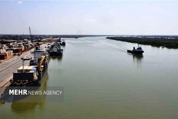 آغاز رسمی تجارت خارجی در اروندکنار؛ نخستین محموله ترانزیت ارسال شد