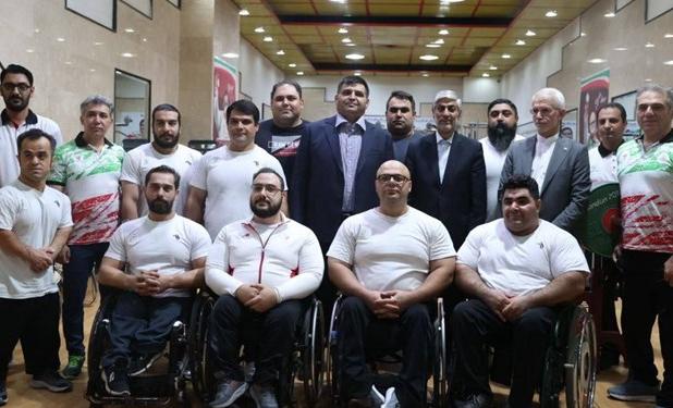 بازدید وزیر ورزش از اردوهای تیم‌های ملّی پارا وزنه برداری