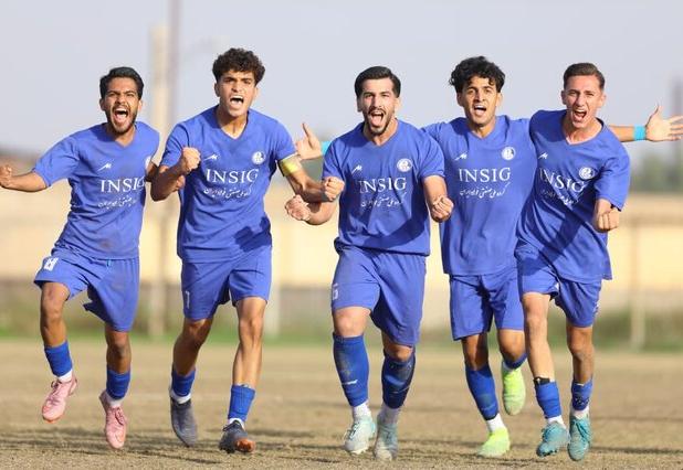 کامبک استقلال خوزستان در لیگ برتر فوتبال جوانان همراه با جشن صعود