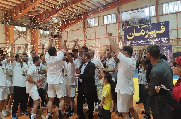 کارا ماشین تبریز قهرمان پانزدهمین دوره لیگ برتر هاکی سالنی کشور شد