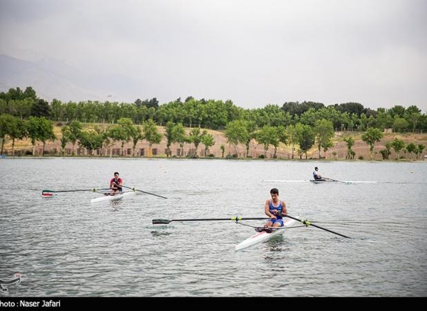 آغاز دور سوم اردوی تیم ملی روئینگ آقایان در سد مهاباد