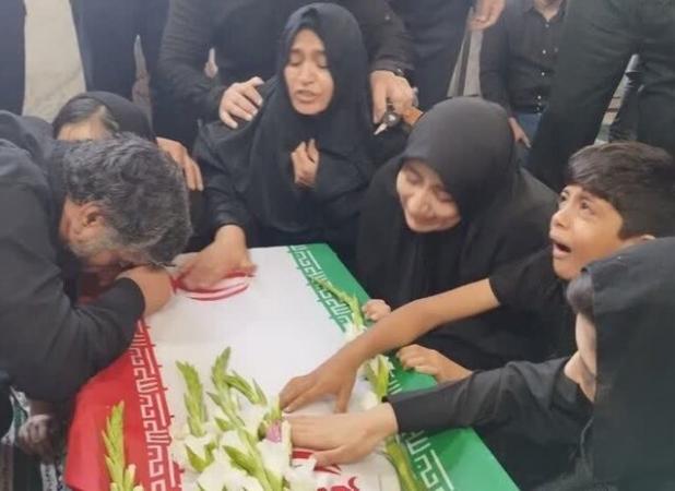وداع با قهرمان امنیت؛ عطر شهادت در سالروز امام رضا در گلستان پیچید