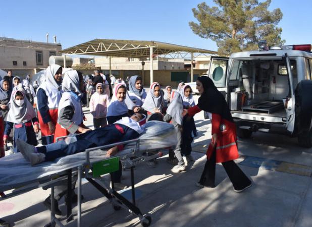 محمدی: مانور زلزله در ۵ مدرسه سملقان برگزار شد