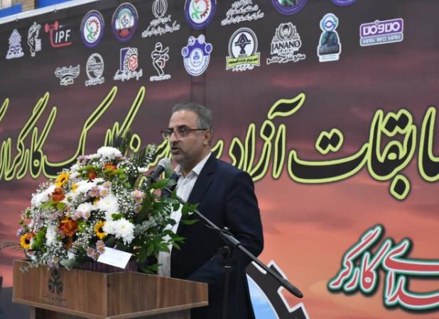 احمدی: استان مرکزی صاحب عنوان قهرمانی جهانی در رقابت‌های کارگری شد