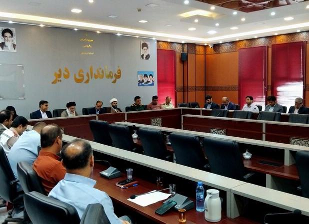 امام‌جمعه دیر: مزار شهدای گمنام پایگاه فرهنگی و تربیتی جوانان باشد