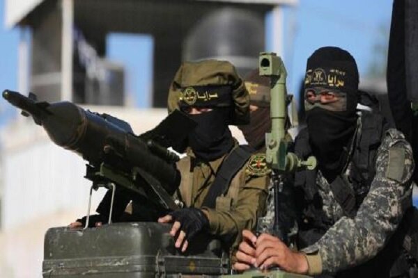 گلوله‌باران یک پادگان و منطقه اشغالی توسط نیروهای مقاومت فلسطین