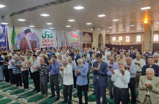 اقامه نماز عید سعید قربان در گناوه
