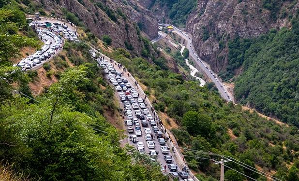 پیک برگشت خودروها طی ساعات آینده در جاده‌های شمال