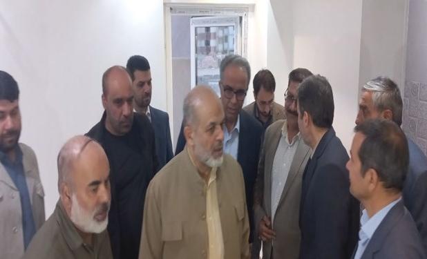 بازدید وزیر کشور از طرح ملی مسکن در سیستان 