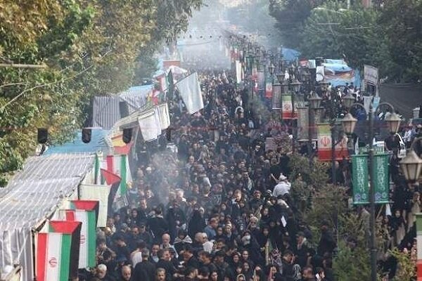 آماده‌سازی مسیر جاماندگان اربعین توسط سازمان زیباسازی شهر تهران