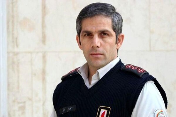حریق انبار کفش در محدوده پل روشندلان تهران