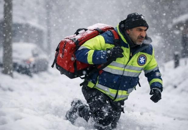 ۲۴۶ مأموریت اورژانسی اورژانس کردستان در یک شب کولاکی