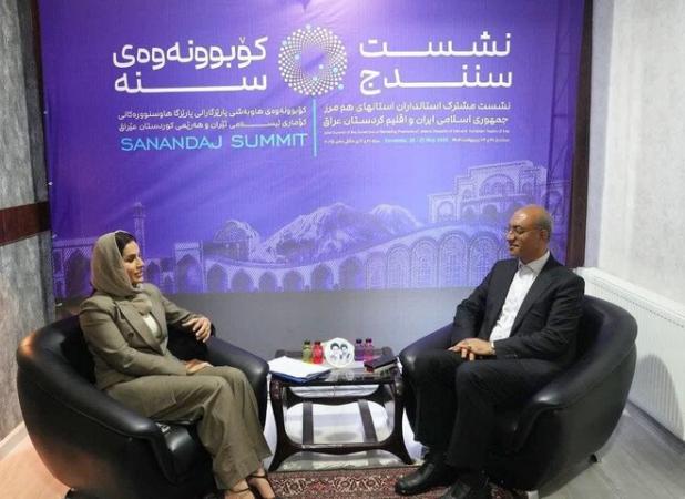توسعه همکاری‌های مرزی ودرمانی در دستور کار استانداران کرمانشاه و حلبچه