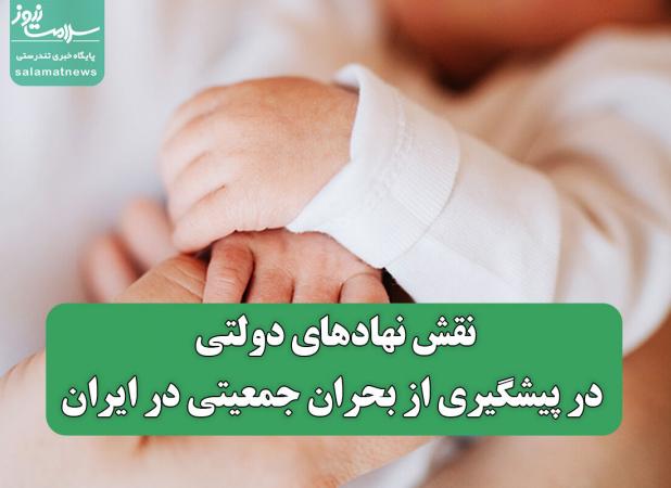 نقش نهادهای دولتی در پیشگیری از بحران جمعیتی در ایران