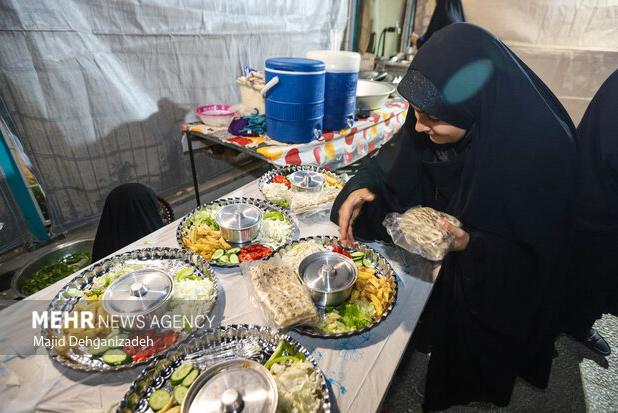 چهار موکب از شهرستان قدس در کربلا و نجف مستقر شدند