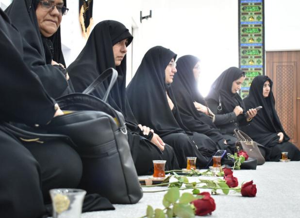 استقبال مازندران از پیکر مطهر ۱۰ شهید گمنام و آلاله‌های زهرایی