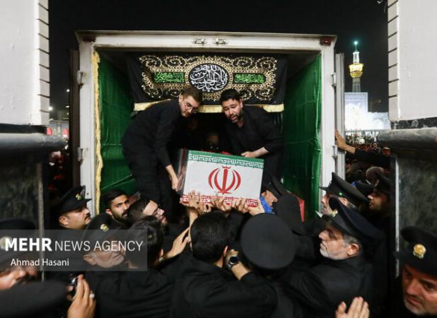 مشهد میزبان پیکر مطهر شهیدان «محمدعلی حسن زاده سبزوار» و «مرتضی میثمی»