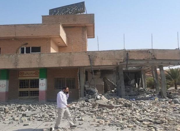 تشییع پیکر شهید «فرامرز حضرتی» در قصرشیرین