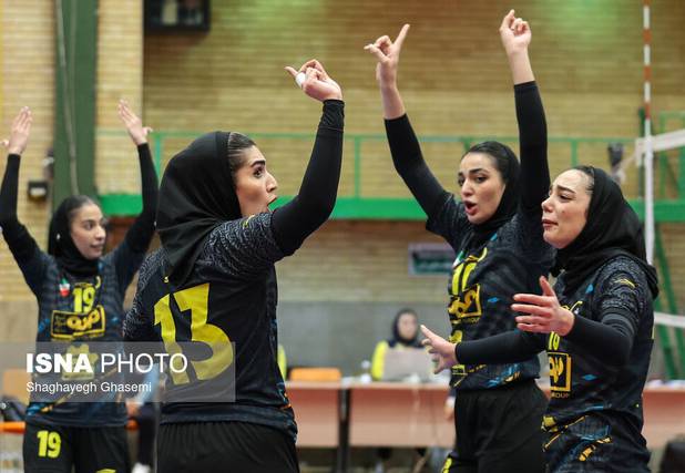 دومین برد دختران والیبال سپاهان در کاوا