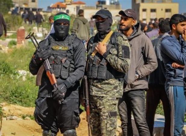 وحشت نظامیان صهیونیست از حضور نیروهای حماس در نزدیکی خط زرد