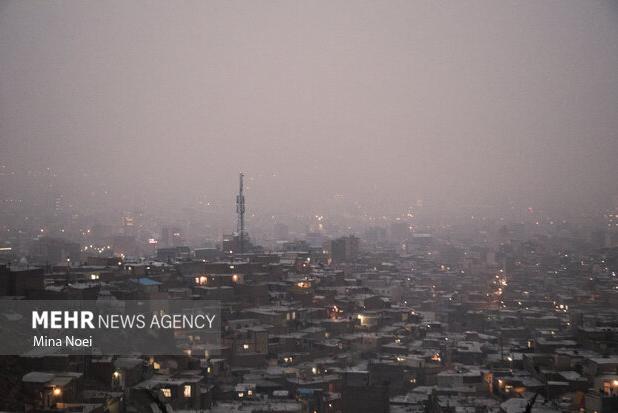 هوای تبریز در وضعیت خطرناک