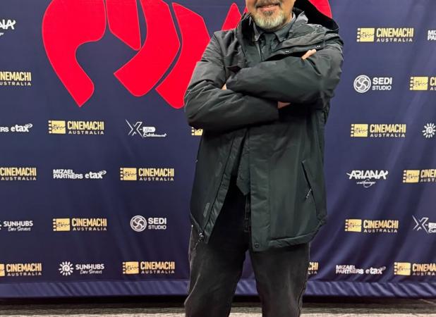 تیپ خاص رضا عطاران در استرالیا جلب‌توجه کرد